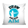 Archery Graphic Pillow Cover Draw Anchor Aim