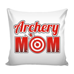 Archery Mom Graphic Pillow Cover