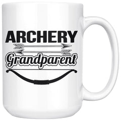 Archery Mug Archery Grandparent 15oz White Coffee Mugs