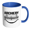 Archery Mug Archery Grandparent White 11oz Accent Coffee Mugs
