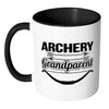 Archery Mug Archery Grandparent White 11oz Accent Coffee Mugs