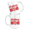 Archery Mug Archery Mom 15oz White Coffee Mugs