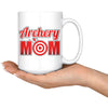 Archery Mug Archery Mom 15oz White Coffee Mugs