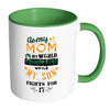Army Mom Mug My World Stands Still While White 11oz Accent Coffee Mugs