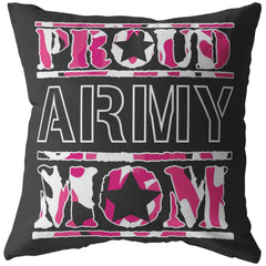 Army Mom Pillows Proud Army Mom