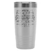 Army Mom Travel Mug  My World Stands Still While 20oz Stainless Steel Tumbler