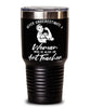 Art Teacher Tumbler Never Underestimate A Woman Who Is Also An Art Teacher 30oz Stainless Steel Black