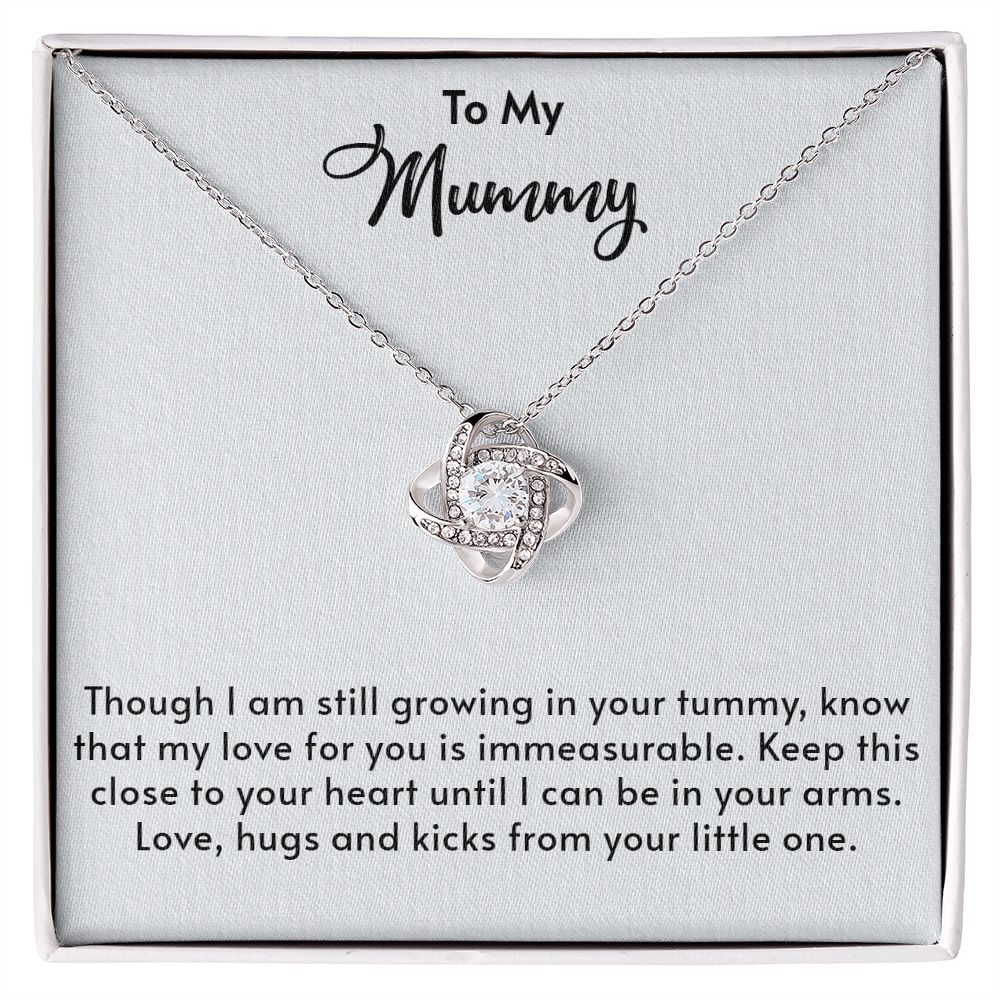To My Mummy Love Knot Necklace Know That My Love For You Is Immeasurable