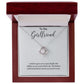 To My Girlfriend Love Knot Necklace I Wish To Give You A Special Gift