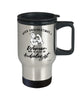 Audiologist Travel Mug Never Underestimate A Woman Who Is Also An Audiologist 14oz Stainless Steel