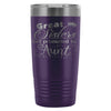 Aunts Travel Mug Great Sisters Get Promoted To Aunt 20oz Stainless Steel Tumbler
