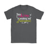 Awesome Wine Shirt This Wine Is Making Me Awesome Gildan Womens T-Shirt