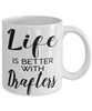 Funny Drafter Mug Life Is Better With Drafters Coffee Cup 11oz 15oz White