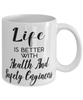 Funny Health And Safety Engineer Mug Life Is Better With Health And Safety Engineers Coffee Cup 11oz 15oz White