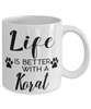 Funny Korat Cat Mug Life Is Better With A Korat Coffee Cup 11oz 15oz White