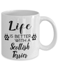 Funny Scottish Terrier Dog Mug Life Is Better With A Scottish Terrier Coffee Cup 11oz 15oz White