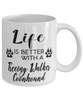 Funny Treeing Walker Coonhound Dog Mug Life Is Better With A Treeing Walker Coonhound Coffee Cup 11oz 15oz White