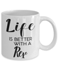 Funny Rex Rabbit Mug Life Is Better With A Rex Coffee Cup 11oz 15oz White