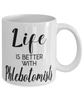 Funny Phlebotomist Mug Life Is Better With Phlebotomists Coffee Cup 11oz 15oz White