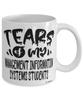 Funny Management Information Systems Professor Teacher Mug Tears Of My Management Information Systems Students Coffee Cup White