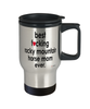 Funny Rocky Mountain Horse Travel Mug B3st F-cking Rocky Mountain Horse Mom Ever 14oz Stainless Steel