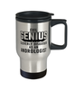 Funny Andrologist Travel Mug Evil Genius Cleverly Disguised As An Andrologist 14oz Stainless Steel