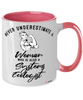 Systems Ecologist Mug Never Underestimate A Woman Who Is Also A Systems Ecologist Coffee Cup Two Tone Pink 11oz