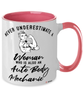Auto Body Mechanic Mug Never Underestimate A Woman Who Is Also An Auto Body Mechanic Coffee Cup Two Tone Pink 11oz