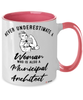 Municipal Architect Mug Never Underestimate A Woman Who Is Also A Municipal Architect Coffee Cup Two Tone Pink 11oz