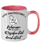 Residential Architect Mug Never Underestimate A Woman Who Is Also A Residential Architect Coffee Cup Two Tone Pink 11oz