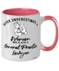 General Practice Lawyer Mug Never Underestimate A Woman Who Is Also A General Practice Lawyer Coffee Cup Two Tone Pink 11oz