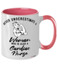 Cardiac Nurse Mug Never Underestimate A Woman Who Is Also A Cardiac Nurse Coffee Cup Two Tone Pink 11oz