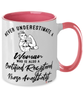 Certified Registered Nurse Anesthetist Mug Never Underestimate A Woman Who Is Also A CRNA Coffee Cup Two Tone Pink 11oz