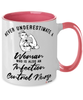 Infection Control Nurse Mug Never Underestimate A Woman Who Is Also An Infection Control Nurse Coffee Cup Two Tone Pink 11oz