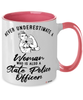 State Police Mug Never Underestimate A Woman Who Is Also A State Police Officer Coffee Cup Two Tone Pink 11oz