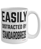 Funny Standardbred Mug Easily Distracted By Standardbreds Coffee Cup 15oz White