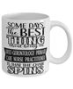 Funny Adult-Gerontology Primary Care Nurse Practitioner Mug Some Days The Best Thing About Being AG Primary Care NP is Coffee Cup White