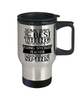 Funny Reading Specialist Teacher Travel Mug Some Days The Best Thing About Being A Reading Specialist Teacher is 14oz Stainless Steel