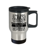 Funny Mechanical Engineering Technician Travel Mug Some Days The Best Thing About Being A Mechanical Engineering Tech is 14oz Stainless Steel