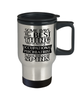 Funny Occupational Psychiatrist Travel Mug Some Days The Best Thing About Being An Occupational Psychiatrist is 14oz Stainless Steel