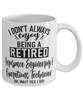 Funny Aerospace Engineering and Operations Technician Mug I Dont Always Enjoy Being a Retired Aerospace Engineering and Operations Tech Oh Wait Yes I Do Coffee Cup White