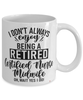 Funny Certified Nurse Midwife Mug I Dont Always Enjoy Being a Retired Certified Nurse Midwife Oh Wait Yes I Do Coffee Cup White