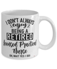 Funny Licensed Practical Nurse (LPN) Mug I Dont Always Enjoy Being a Retired Licensed Practical Nurse (LPN) Oh Wait Yes I Do Coffee Cup White