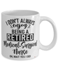 Funny Medical-surgical Nurse Mug I Dont Always Enjoy Being a Retired Medical-surgical Nurse Oh Wait Yes I Do Coffee Cup White