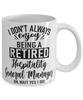 Funny Hospitality General Manager Mug I Dont Always Enjoy Being a Retired Hospitality General Manager Oh Wait Yes I Do Coffee Cup White