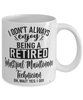 Funny Industrial Maintenance Technician Mug I Dont Always Enjoy Being a Retired Industrial Maintenance Tech Oh Wait Yes I Do Coffee Cup White