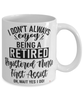 Funny Registered Nurse First Assist Mug I Dont Always Enjoy Being a Retired Registered Nurse First Assist Oh Wait Yes I Do Coffee Cup White