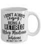 Funny Offshore Maintenance Technician Mug I Dont Always Enjoy Being a Retired Offshore Maintenance Tech Oh Wait Yes I Do Coffee Cup White