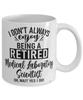 Funny Medical Laboratory Scientist Mug I Dont Always Enjoy Being a Retired Medical Laboratory Scientist Oh Wait Yes I Do Coffee Cup White