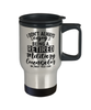 Funny Military Counselor Travel Mug I Dont Always Enjoy Being a Retired Military Counselor Oh Wait Yes I Do 14oz Stainless Steel
